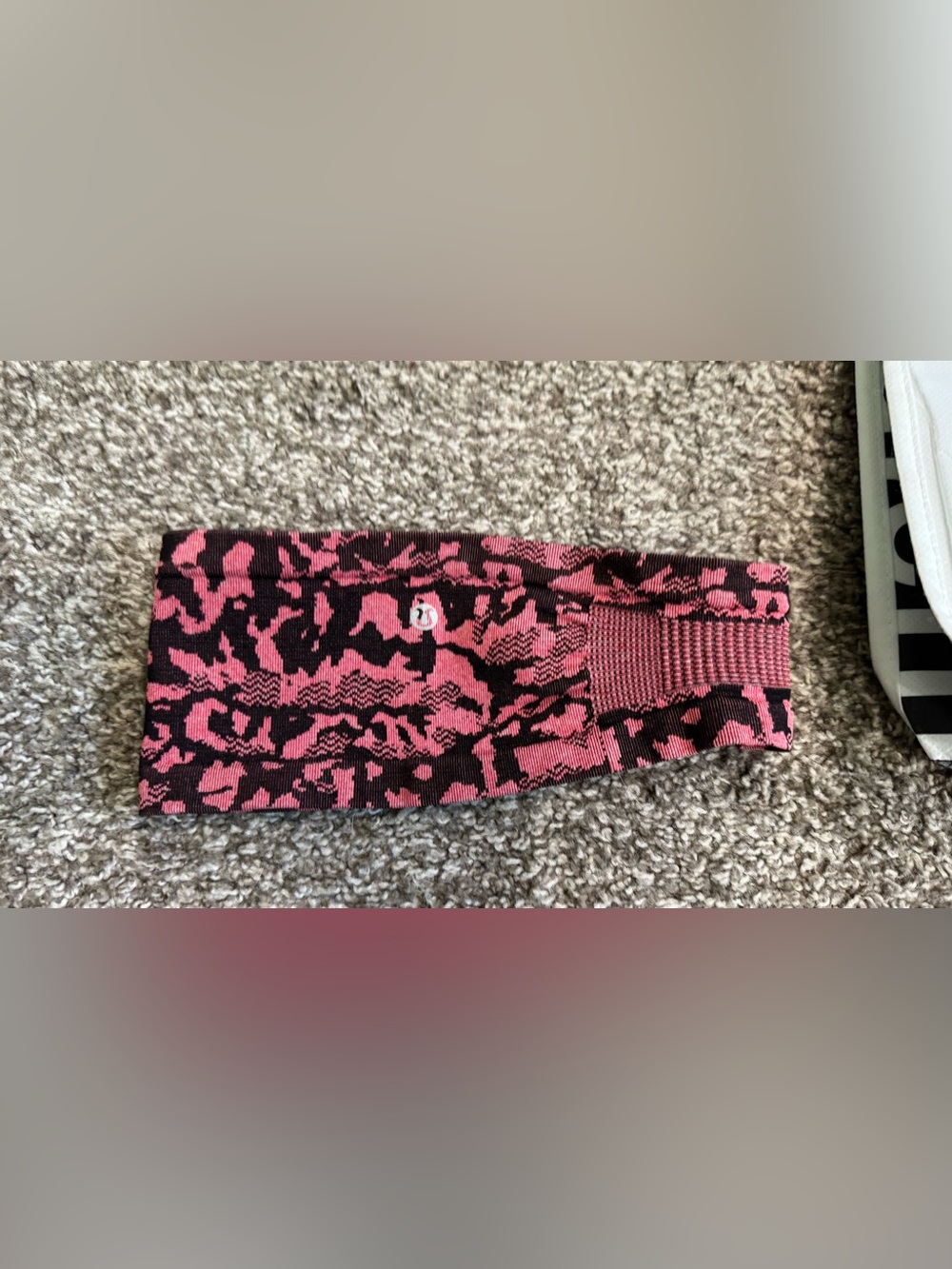 lululemon athletica Pink and Black Knit Headband - Picture 6 of 13